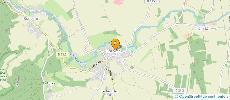 localisation de l'entreprise SCI HENRI IV à ROUVRES