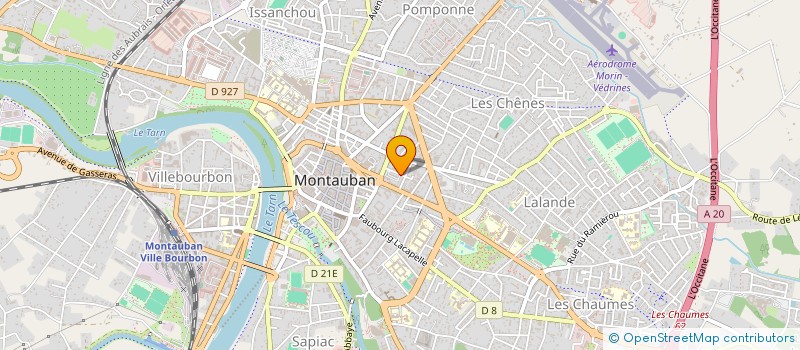 localisation de l'entreprise SCI HENRI IV  MONTAUBAN