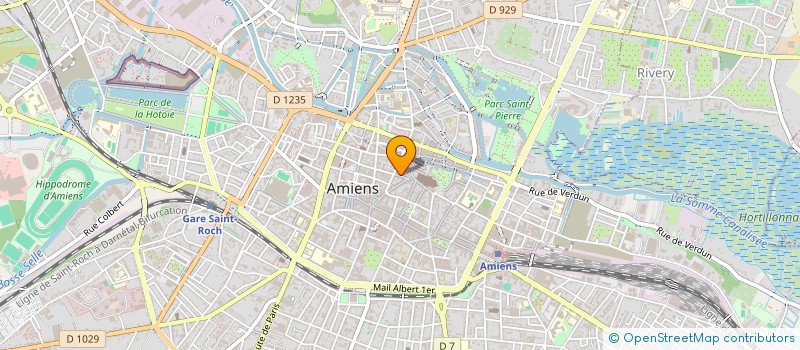 localisation de l'entreprise SCI HENRI IV à AMIENS