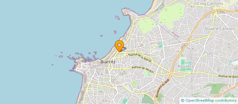 localisation de l'entreprise SCI HENRI IV BIARRITZ à BIARRITZ