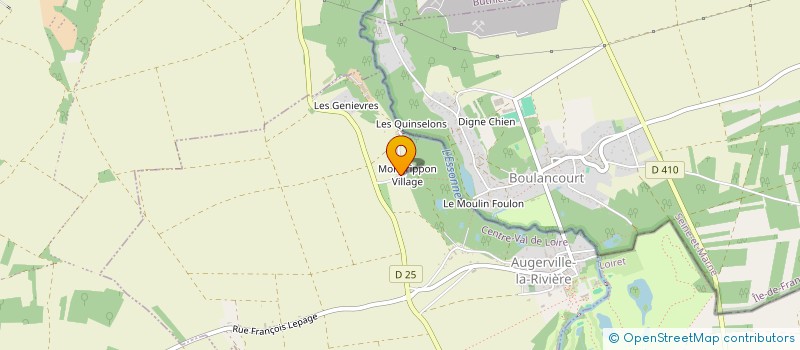 localisation de l'entreprise SCI HENRI JEAN à AUGERVILLE-LA-RIVIERE
