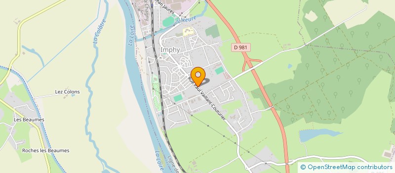 localisation de l'entreprise SCI HENRI LAURENT  IMPHY