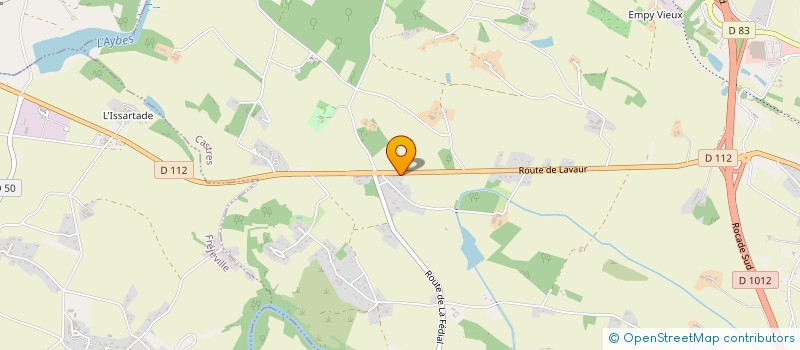 localisation de l'entreprise SCI HENRI VIGUIER  CASTRES