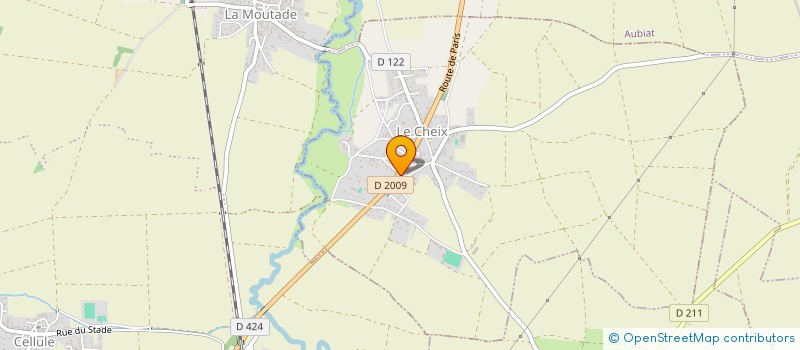 localisation de l'entreprise SCI HENRIETTE  LE CHEIX