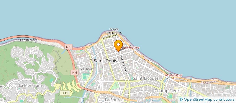 localisation de l'entreprise SCI HENRIETTE à SAINT-DENIS