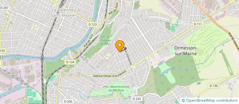localisation de l'entreprise SCI HENRIQUES ET FILS  ORMESSON-SUR-MARNE