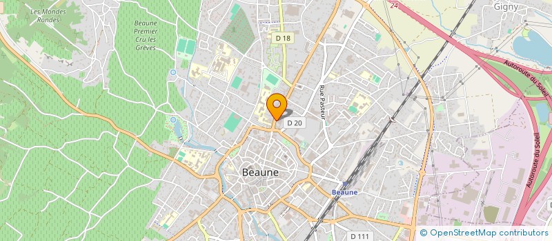 localisation de l'entreprise SCI HENRY 2 à BEAUNE