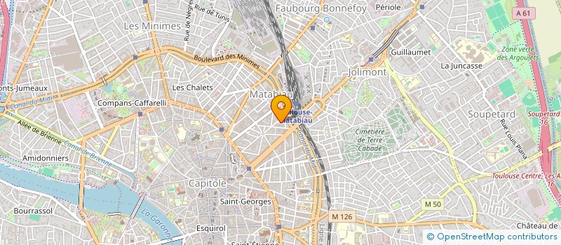 localisation de l'entreprise SCI HENRY ERIC à TOULOUSE