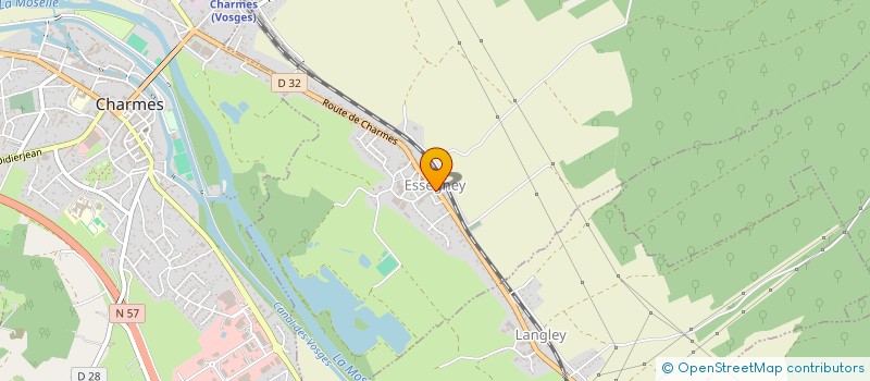 localisation de l'entreprise SCI HENRY LEGRAND  ESSEGNEY