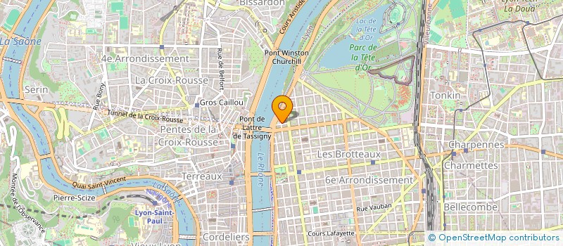 localisation de l'entreprise SCI HENSYL  LYON