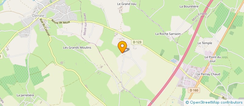 localisation de l'entreprise SCI HEOL  SAINT-MARTIN-DU-FOUILLOUX