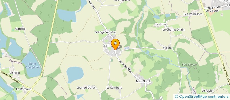 localisation de l'entreprise SCI HEOL  SAINT-ELOI