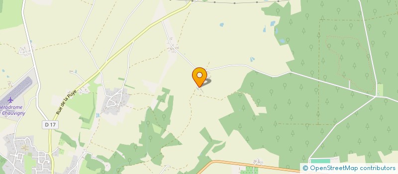 localisation de l'entreprise SCI HEOLE  CHAUVIGNY