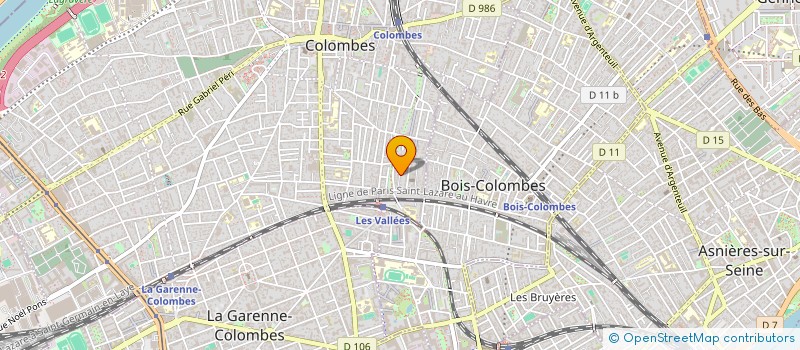 localisation de l'entreprise SCI HEPAJE à COLOMBES