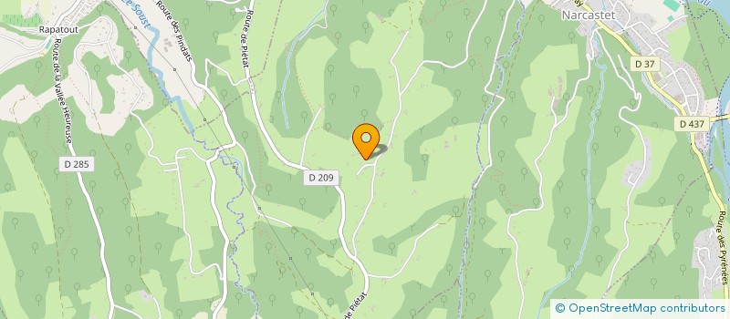 localisation de l'entreprise SCI HEPHAISTOS  RONTIGNON