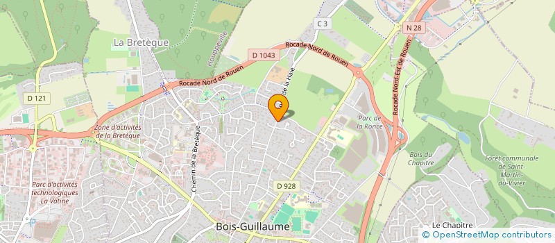 localisation de l'entreprise SCI HEPINEUZE REINBOLD à BOIS-GUILLAUME