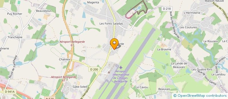 localisation de l'entreprise SCI HER AMUSEMENT à LIMOGES