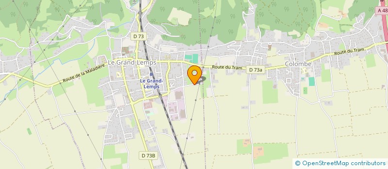 localisation de l'entreprise SCI HER-GE  LE GRAND-LEMPS