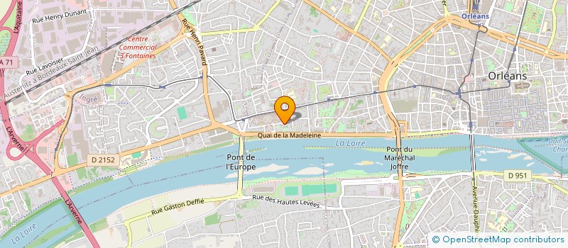 localisation de l'entreprise SCI HERA à ORLEANS
