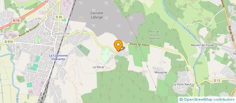 localisation de l'entreprise SCI HERA  L'ISLE-D'ESPAGNAC