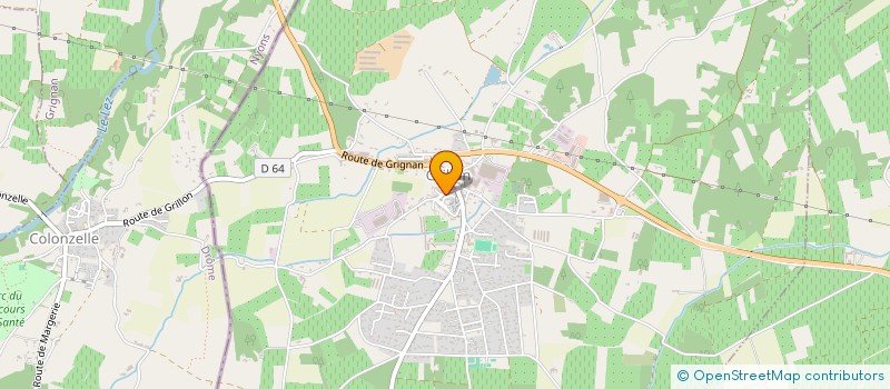 localisation de l'entreprise SCI HERA  VALREAS