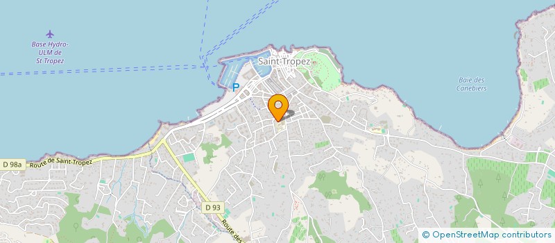 localisation de l'entreprise SCI HERACLEE à SAINT TROPEZ
