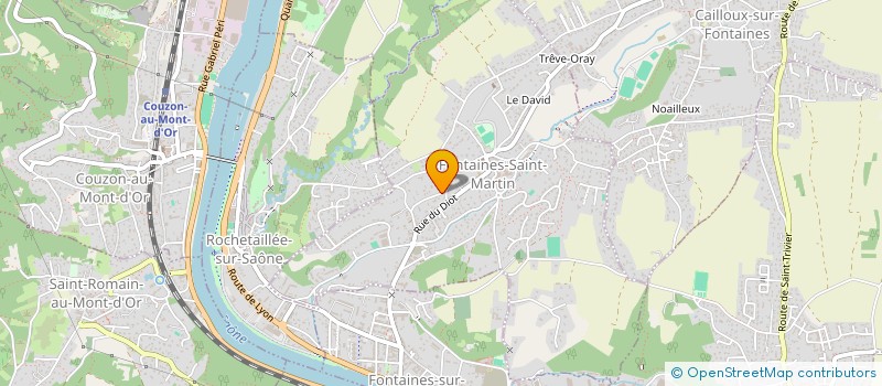 localisation de l'entreprise SCI HERACLES  FONTAINES-SAINT-MARTIN