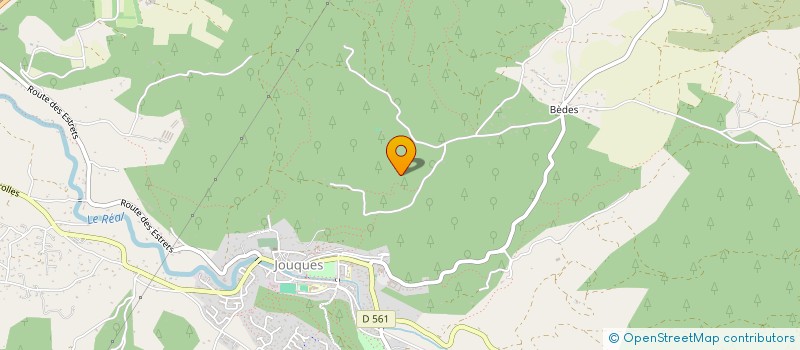 localisation de l'entreprise SCI HERACLES  JOUQUES