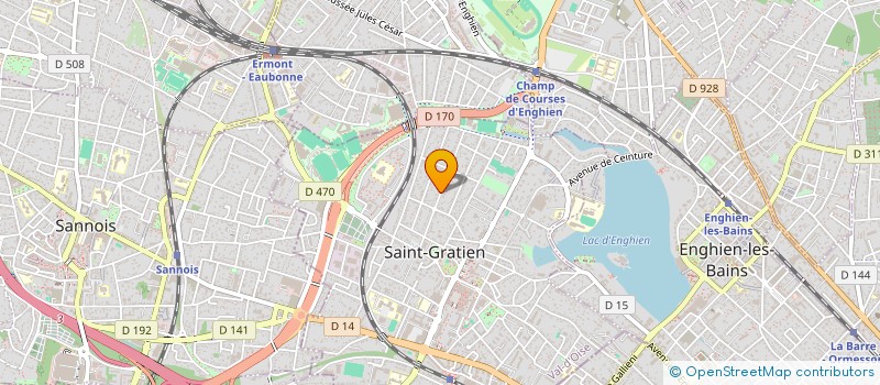 localisation de l'entreprise SCI HERACMER à SAINT-GRATIEN