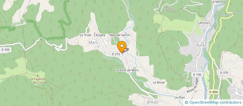 localisation de l'entreprise SCI HERAKLES  BREAU-MARS