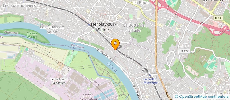 localisation de l'entreprise SCI HERALON  HERBLAY-SUR-SEINE