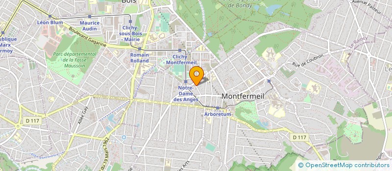 localisation de l'entreprise SCI HERAPHILI à MONTFERMEIL
