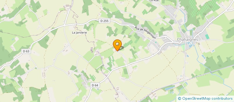 localisation de l'entreprise SCI  HERAPI  CHAHAIGNES