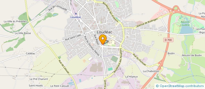 localisation de l'entreprise SCI HERAULT à LOUDEAC