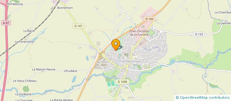 localisation de l'entreprise SCI HERAULT IMMO 49  TREMENTINES