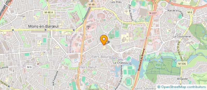 localisation de l'entreprise SCI HERBAUDIERE à VILLENEUVE-D'ASCQ