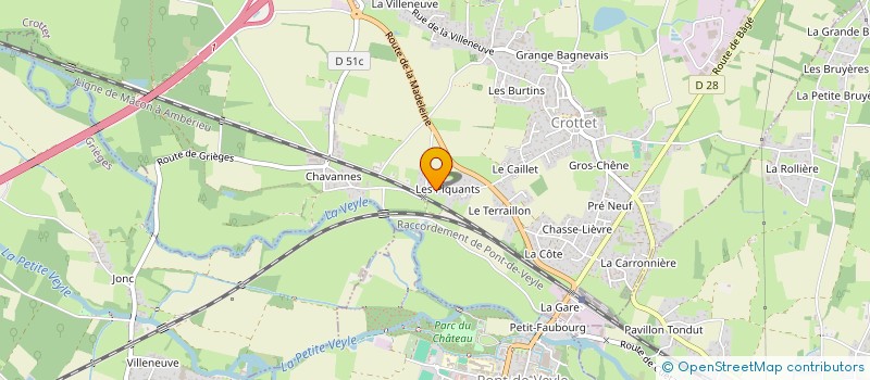 localisation de l'entreprise SCI HERBICK FRERES  CROTTET