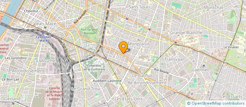 localisation de l'entreprise SCI HERBOUVILLE LUMIERE  LYON