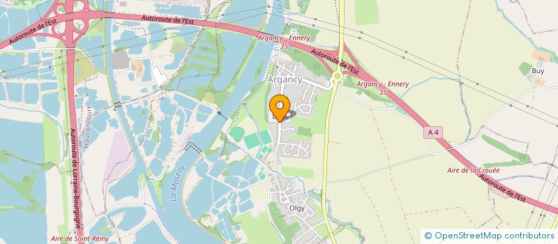 localisation de l'entreprise SCI HERBST  ARGANCY