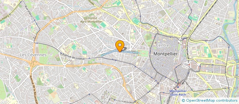 localisation de l'entreprise SCI HERCA à MONTPELLIER