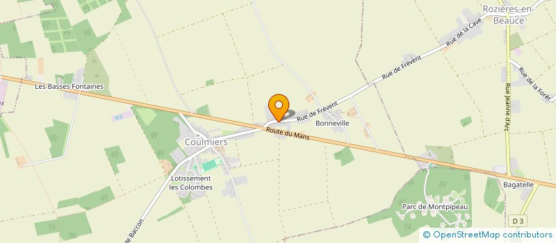 localisation de l'entreprise SCI HERCAT à COULMIERS