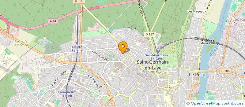 localisation de l'entreprise SCI HERCULE  SAINT-GERMAIN-EN-LAYE