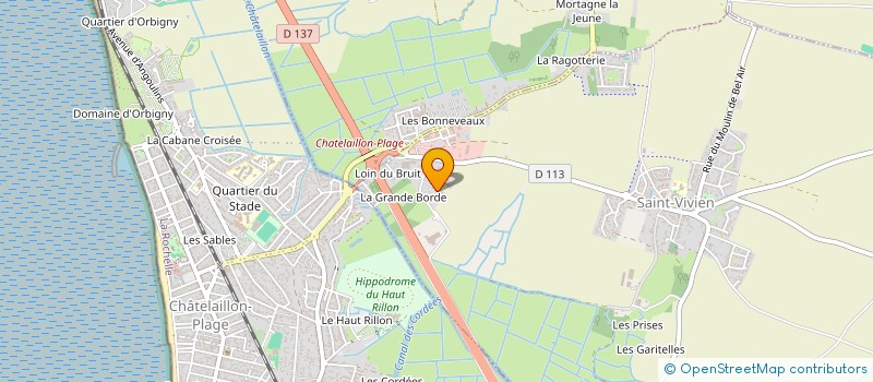 localisation de l'entreprise SCI HERDAINE  SAINT-VIVIEN