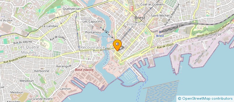 localisation de l'entreprise SCI HEREDIA  BREST