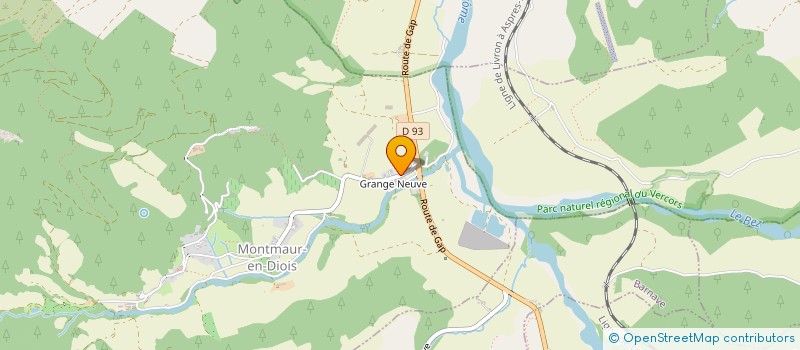 localisation de l'entreprise SCI HEREDITATEM  MONTMAUR-EN-DIOIS