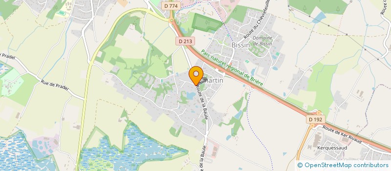 localisation de l'entreprise SCI HEREL OCEAN  GUERANDE