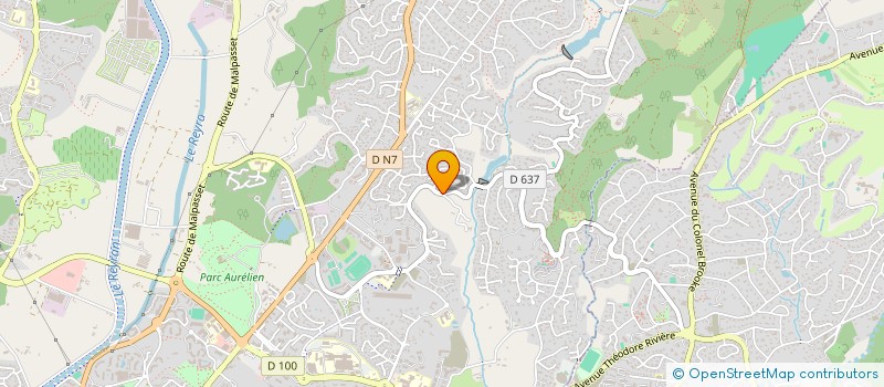 localisation de l'entreprise SCI HEREN DU VAL à FREJUS
