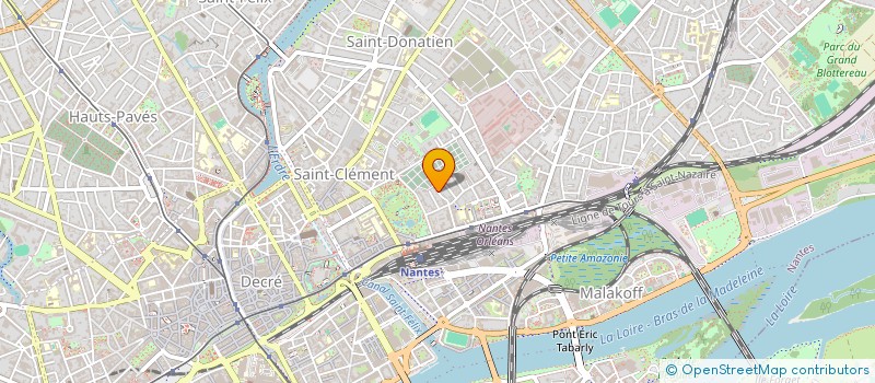 localisation de l'entreprise SCI HERENI  NANTES