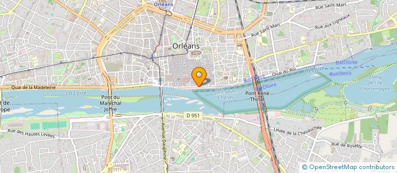localisation de l'entreprise SCI HERFRA à ORLEANS