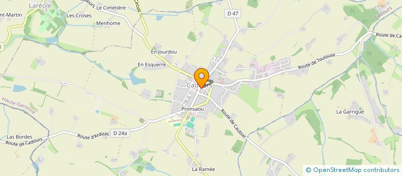 localisation de l'entreprise SCI HERGOF  LE GRES